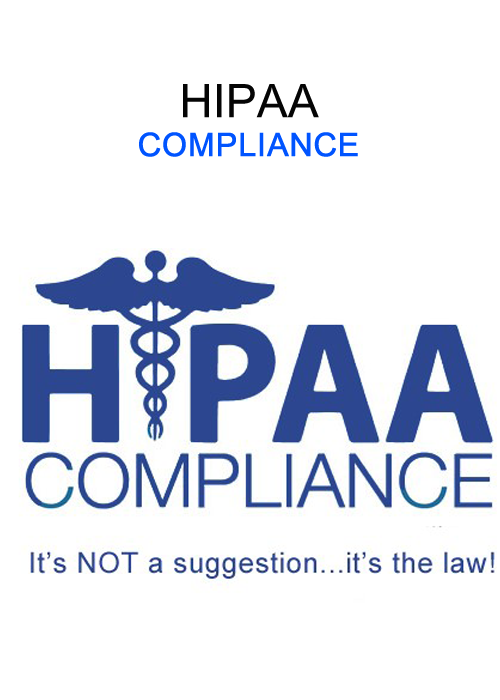 HIPAA compliance healthcare billing graphic